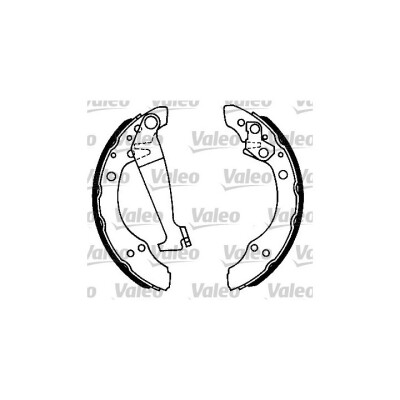 Kit ganasce freno VALEO 562051