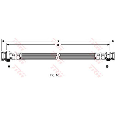 Tubo freno TRW PHA292