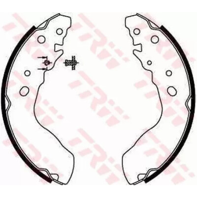Set ganasce freno TRW GS8641