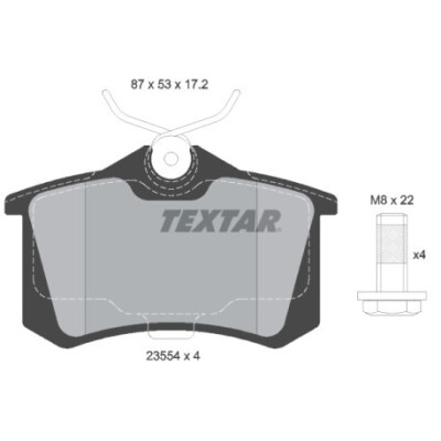 Kit freno, freno a disco BrakeBox, Kit pastiglie e dischi TEXTAR 89006800
