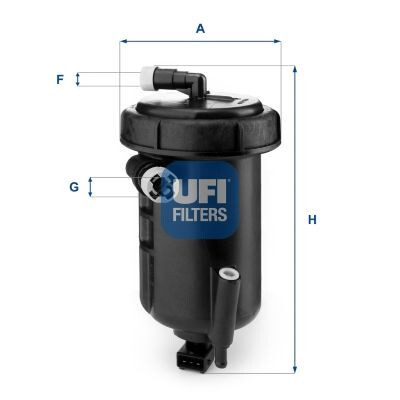 Filtro carburante UFI 55.147.00