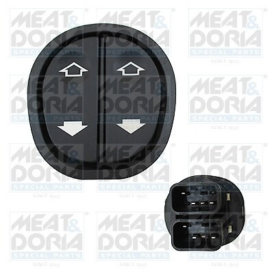 Interruttore, alzacristallo MEAT &amp; DORIA 26043