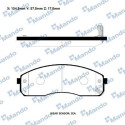 Set pastiglie freno MANDO RMPK26