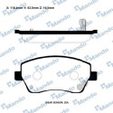 Set pastiglie freno MANDO RMPZ08