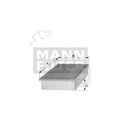 Filtro aria MANN-FILTER C3175/4