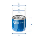 Filtro olio UFI 23.650.00