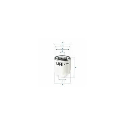 Filtro olio UFI 23.664.00