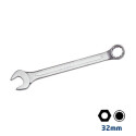 Chiave combinata con bocca fissa e stella angolata 32 x 32 MM diametro 45,7 MM