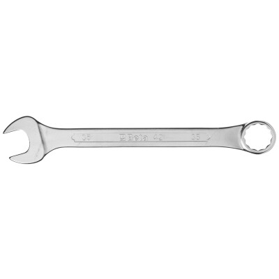 Chiave combinata con una bocca fissa e un'altra con una stella angolata 35 X 35 MM diametro 51,3 MM