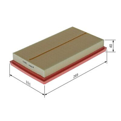 Filtro aria BOSCH F 026 400 674