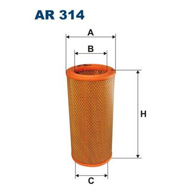 Filtro aria UFFICIALE FL1416