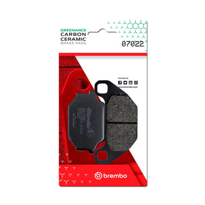 PASTIGLIE FRENO BREMBO 07022