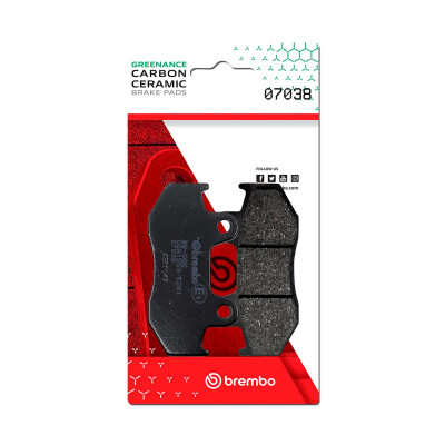 PASTIGLIE FRENO BREMBO 07038