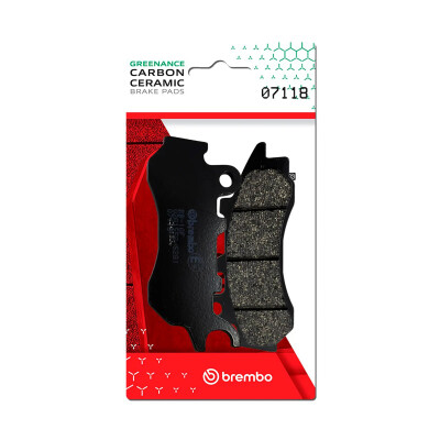 PASTIGLIE FRENO BREMBO 07118