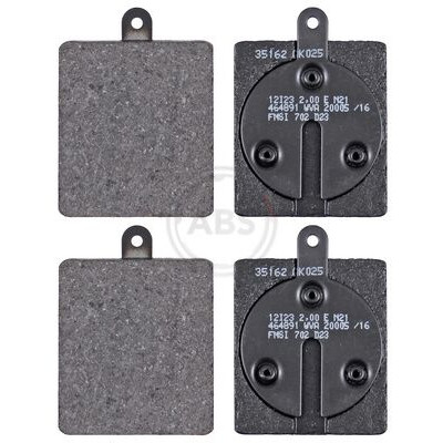 Kit pastiglie freno, Freno a disco A.B.S. 35162
