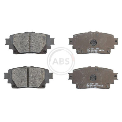 Kit pastiglie freno, Freno a disco A.B.S. 35349