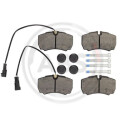 Kit pastiglie freno, Freno a disco