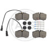 Kit pastiglie freno, Freno a disco