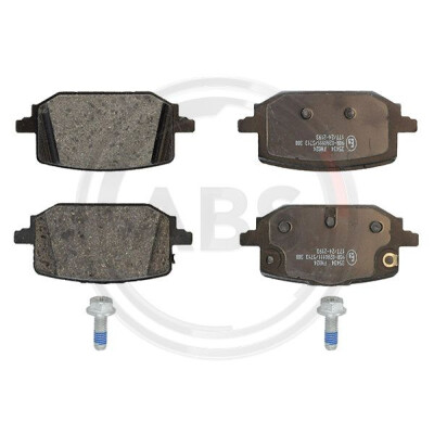 Kit pastiglie freno, Freno a disco A.B.S. 35434