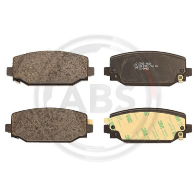 Kit pastiglie freno, Freno a disco A.B.S. 35455