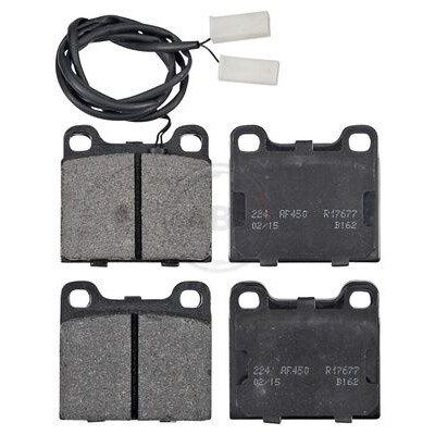 Kit pastiglie freno, Freno a disco A.B.S. 36005
