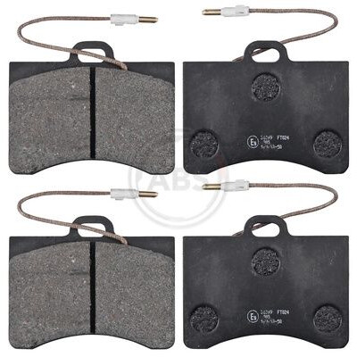 Kit pastiglie freno, Freno a disco A.B.S. 36099