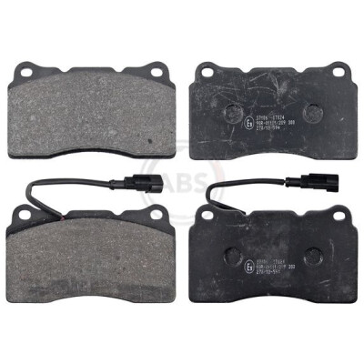 Kit pastiglie freno, Freno a disco A.B.S. 37106
