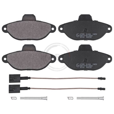 Kit pastiglie freno, Freno a disco A.B.S. 37595