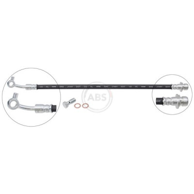 Flessibile del freno A.B.S. SL 1052