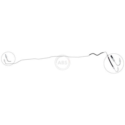 Flessibile del freno A.B.S. SL 1402