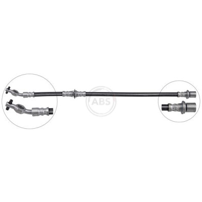 Flessibile del freno A.B.S. SL 4046