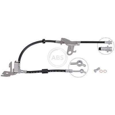 Flessibile del freno A.B.S. SL 6738