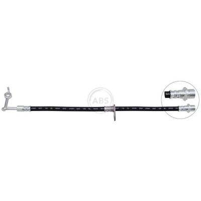 Flessibile del freno A.B.S. SL 6785