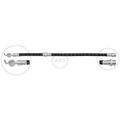 Flessibile del freno A.B.S. SL 6797