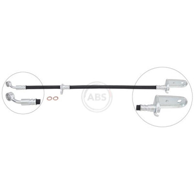Flessibile del freno A.B.S. SL 6798