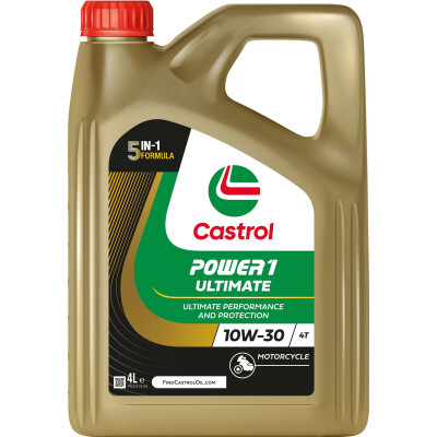 Olio per moto Castrol Power 1 Ultimate 4T 10W30 4L