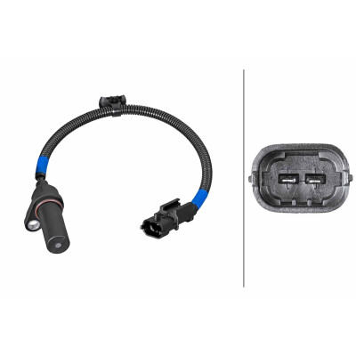 Generatore di impulsi, albero a gomiti HELLA 6PU 358 381-381