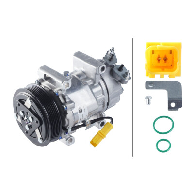 Compressore, climatizzatore HELLA 8FK 366 200-121