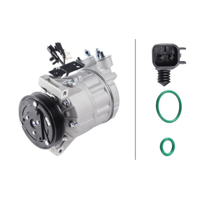 Compressore, climatizzatore HELLA 8FK 366 200-301