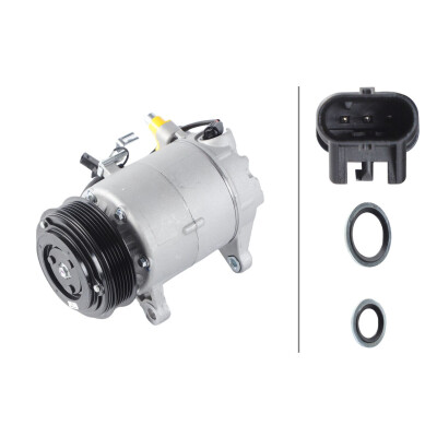 Compressore, climatizzatore HELLA 8FK 366 200-371