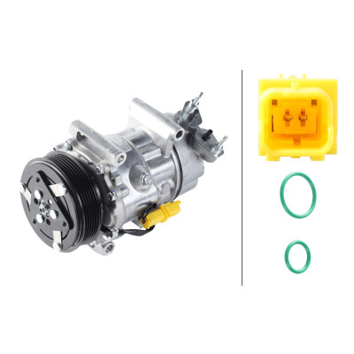 Compressore, climatizzatore HELLA 8FK 366 200-441
