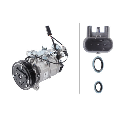 Compressore, climatizzatore HELLA 8FK 366 200-461