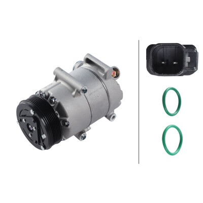 Compressore, climatizzatore HELLA 8FK 366 200-571
