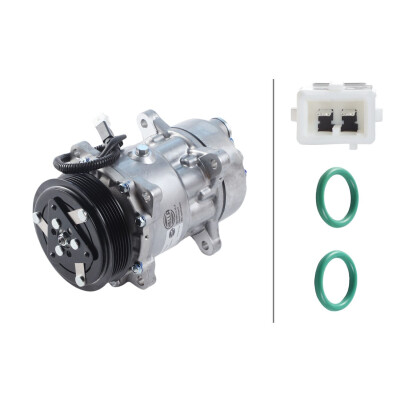 Compressore, climatizzatore HELLA 8FK 366 200-641