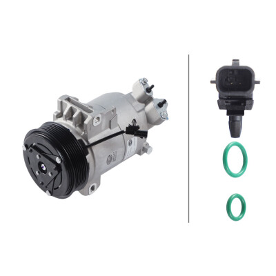 Compressore, climatizzatore HELLA 8FK 366 200-731