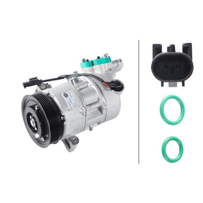 Compressore, climatizzatore HELLA 8FK 366 201-341