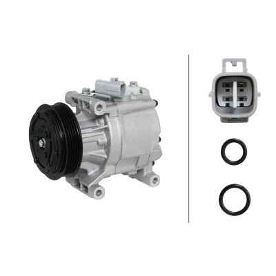 Compressore, climatizzatore HELLA 8FK 366 201-371