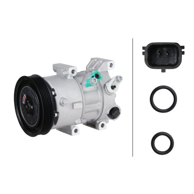 Compressore, climatizzatore HELLA 8FK 366 201-401