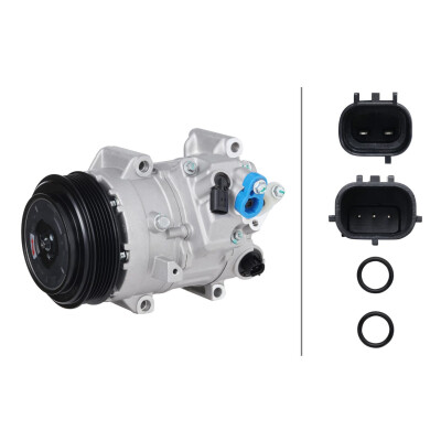 Compressore, climatizzatore HELLA 8FK 366 201-471
