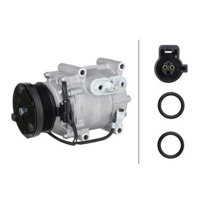 Compressore, climatizzatore HELLA 8FK 366 201-581